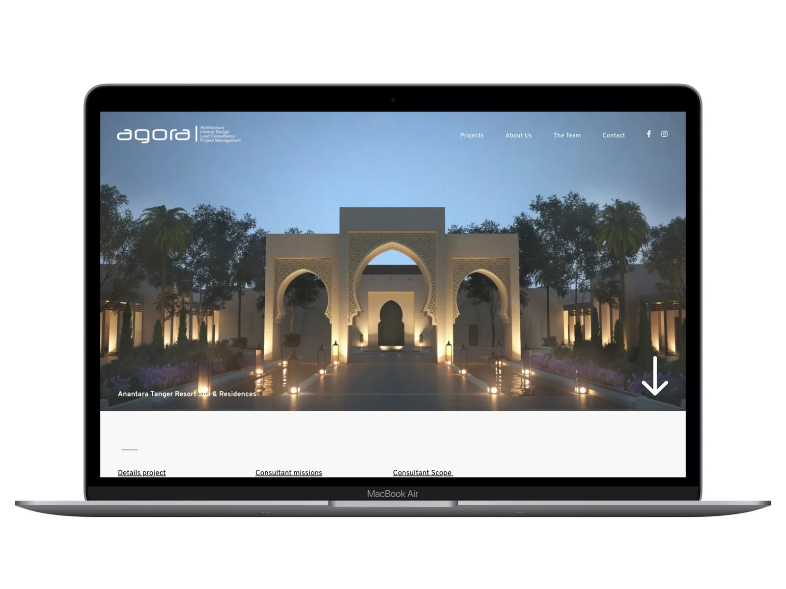 Agora, Sites web