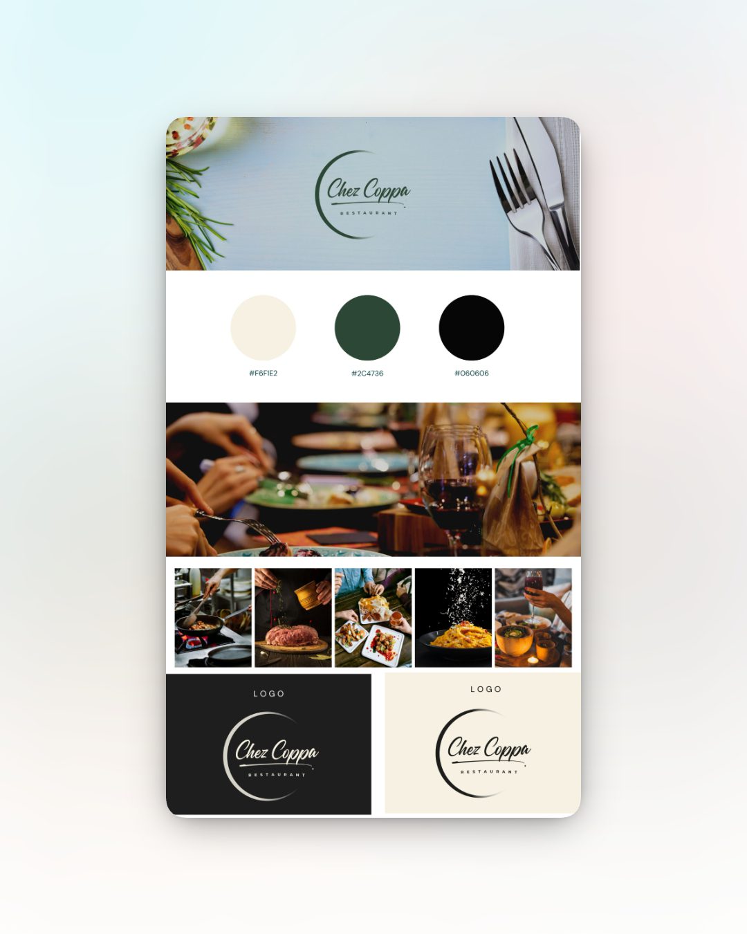 WEBI | Création logo Restaurant