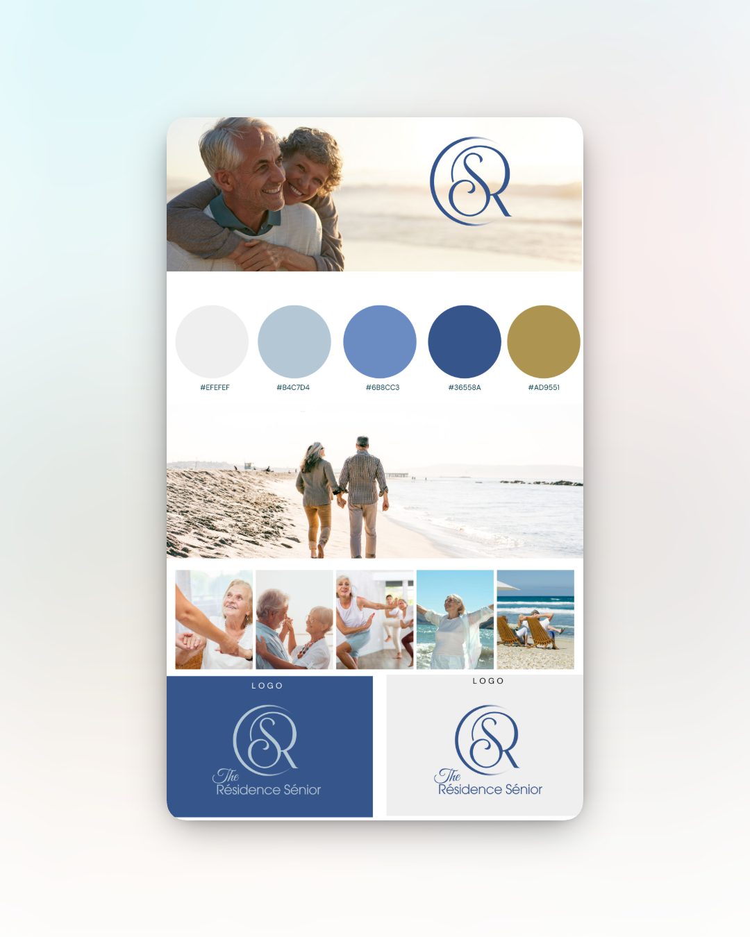 WEBI | Création logo Résidence Senior